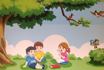 Cô giáo Hồng Sâm hướng dẫn